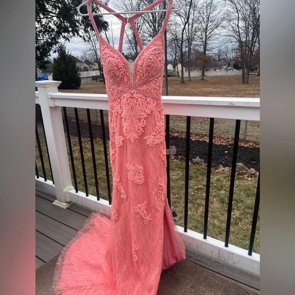 This dress is  perfect for prom as a any occasion. Like new worn once.